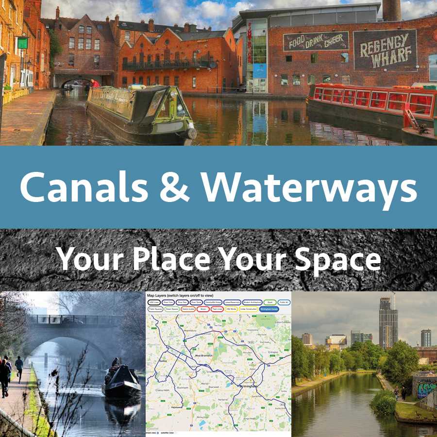 Canals in and around Birmingham - enjoy them!